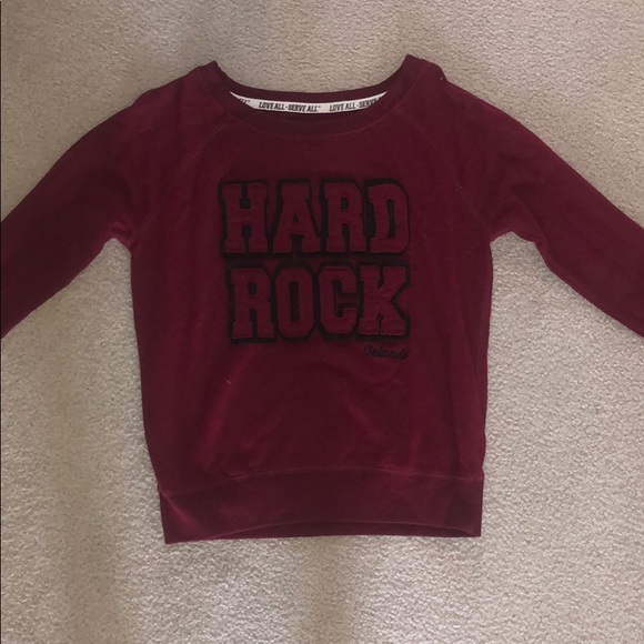 Hard Rock crew neck size medium. - Picture 1 of 4